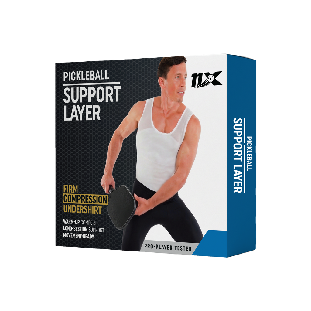 pickleball support compression shirt base layer by 11X